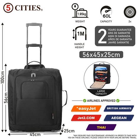 samsonite cabin bag 56x45x25cm.